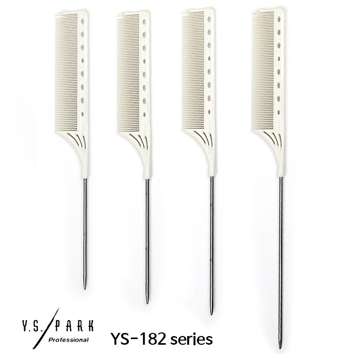 [Y.S.PARK] 와이에스박 철 꼬리빗 (Tail Combs) YS-182 (종합 선택)
